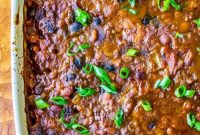 Crispy Bacon Bean Bake