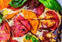 Tangy Blue Cheese and Sweet Tomato Tart