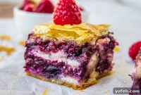 Decadent Berry Cheesecake Baklava