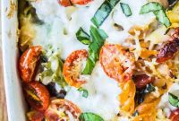 Sun Kissed Tomato Basil Bake
