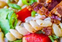 Creamy BLT Pasta Salad