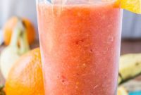 Sun-Kissed Watermelon Orange Smoothie