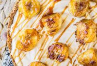 Decadent No-Bake Salted Caramel Banana Cheesecake