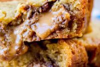 Luscious Caramel Almond Butter Bars