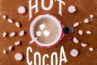 Golden Honey Hot Chocolate Treat for One