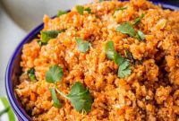 Spanish Cauliflower Rice for Your Mexican Feast