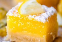 Seriously Zesty Lemon Bars My Absolute Best