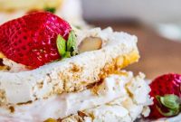 Strawberry Pineapple Meringue Dream Cake