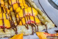 Peachy Nutella Pockets