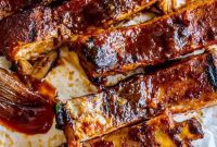 Nana’s Irresistible Fall-Off-The-Bone Ribs with Barb’s Signature Barbecue Sauce