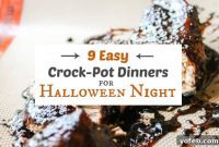 Wicked Easy Halloween Crockpot Feasts