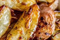 Three Ingredient Crispy Onion Roasted Potatoes