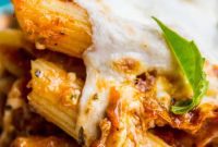 Supreme Cheesy Penne and Mozzarella Bake