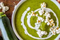 Zucchini Velvet with a Pop of Corn
