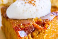 A Decadent Pumpkin Pie with Crème Brulée