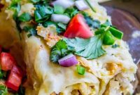 Aunt Shirley’s Famous Creamy Chicken Enchiladas