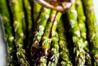 Brown Butter Balsamic Roasted Asparagus