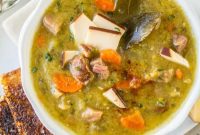 Hearty Split Pea and Ham Soup