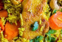 Aromatic Indian Chicken Biryani
