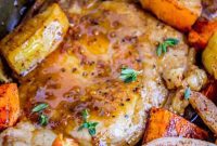 Sweet and Savory Apple Cider Pork Chops