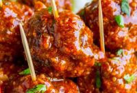 Zesty Baked Mexican Meatballs