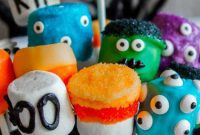 Spooky Marshmallow Pops