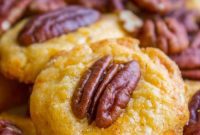 Holiday Southern Pecan Cheese Wafers