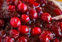 Zesty Orange Cranberry Sauce Recipe