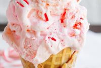 Nana’s Famous Homemade Peppermint Ice Cream