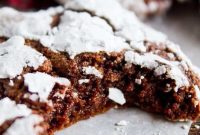 Decadent Fudge Crinkle Cookies