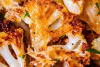 Perfectly Golden and Crispy Roasted Cauliflower