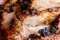 Honey Dijon Charred Leg of Lamb