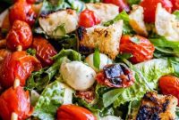 Smoky Grilled Caprese Salad