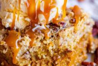 Effortless Cake Mix Pumpkin Dump Cake