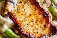 Pan-Seared Pork Chops with Velvety Mushroom Sauce