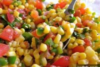 Bright Corn and Lime Salsa