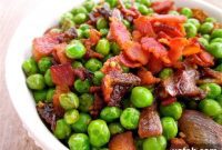 Smoky Bacon and Sweet Onion Peas