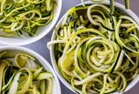 Spiralizer-Free Zucchini Noodles