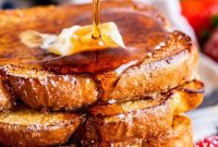 Golden Glazed French Toast