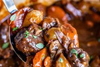 Classic French Beef Bourguignon