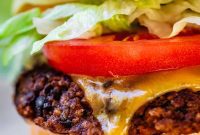 Savory Black Bean Burgers with Fiery Sriracha Aioli