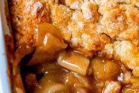 Effortless Homemade Apple Cobbler
