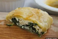 Golden Greek Chicken, Spinach & Feta Parcels