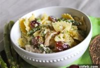Bright Lemon Tarragon Pasta