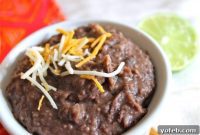 Set It And Forget It Refried Beans