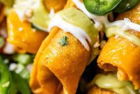 Crispy Chicken Flautas
