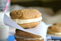 Carrot Cake Whoopie Pies with Tangy Cream Cheese Filling