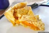 Golden Peach Dream Pie