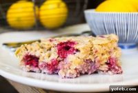 Zesty Raspberry Baked Oats