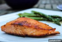 Golden Caramel Salmon